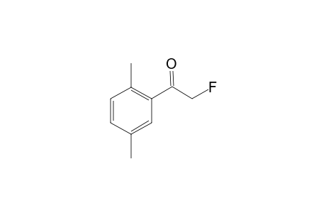 1-(2,5-dimethylphenyl)-2-fluoroethanone