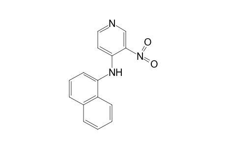 4-[(1-NAPHTHYL)AMINO]-3-NITROPYRIDINE