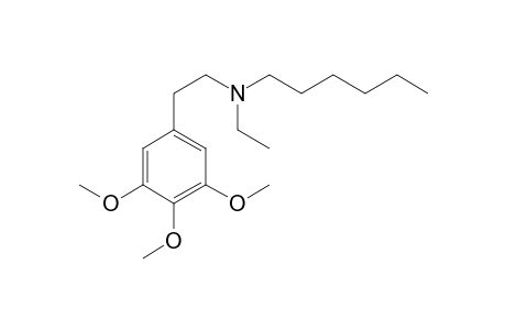 N-Ethyl-N-hexylmescaline
