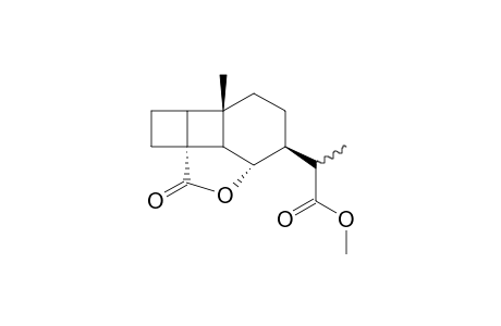 Methyl 1-methyltricyclo[4.4.0.0(2,5)]decane-8-(2-propanoate)-5,7-lactone