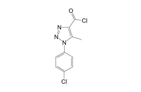 5-Methyl-1-(4-chlorophenyl)-1,2,3-triazol-4-carbonyl chloride