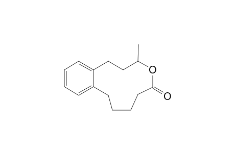 5-[2-(3-Hydroxybutyl)phenyl]pentanoic acid .iota.lactone