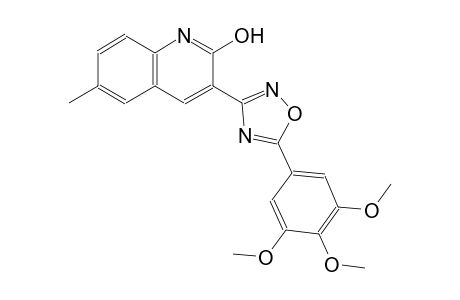 6-methyl-3-[5-(3,4,5-trimethoxyphenyl)-1,2,4-oxadiazol-3-yl]-2-quinolinol