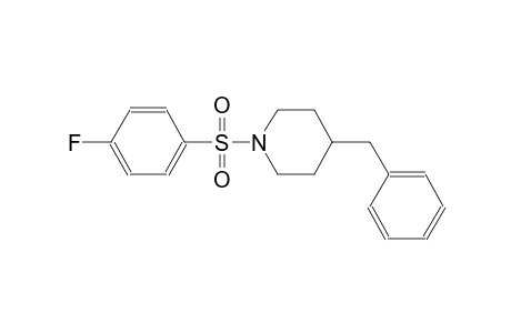 4-benzyl-1-[(4-fluorophenyl)sulfonyl]piperidine
