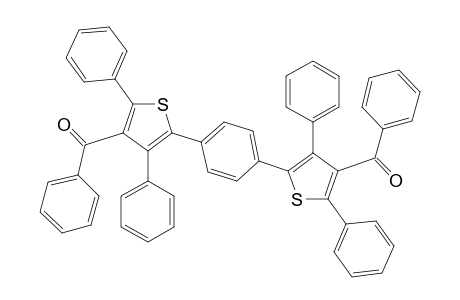 2,2'-(1,4-phenylene)bis(4-benzoyl-3,5-diphenylthiophene)