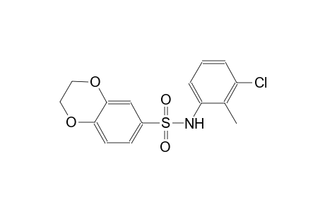 N-(3-chloro-2-methylphenyl)-2,3-dihydro-1,4-benzodioxin-6-sulfonamide