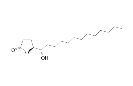 (5S)-5-[(1S)-1-hydroxytridecyl]-2-oxolanone