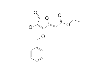 4-BENZYLOXY-5-[Z-(ETHOXYCARBONYLMETHYLIDENE)]-3-HYDROXY-2-FURANONE