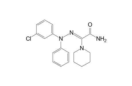 (Z)-2-Piperidin-1-yl-N-(3-chlorophenyl)-2-phenylhydrazonoacetamide