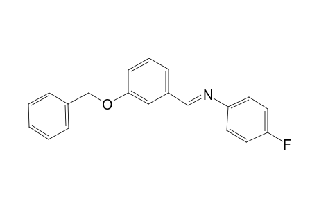 (3-benzyloxy-benzylidene)-(4-fluoro-phenyl)-amine