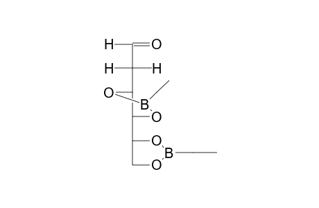 2-[2-ethyl-5-(2-ethyl-1,3,2-dioxaborolan-4-yl)-1,3,2-dioxaborolan-4-yl]acetaldehyde