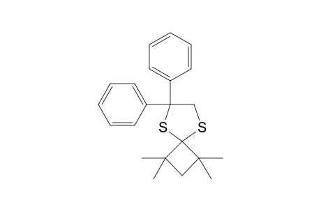 1,1,3,3-tetramethyl-6,6-di(phenyl)-5,8-dithiaspiro[3.4]octane