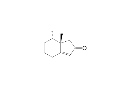(7S,7aS)-7,7a-dimethyl-4,5,6,7-tetrahydro-1H-inden-2-one
