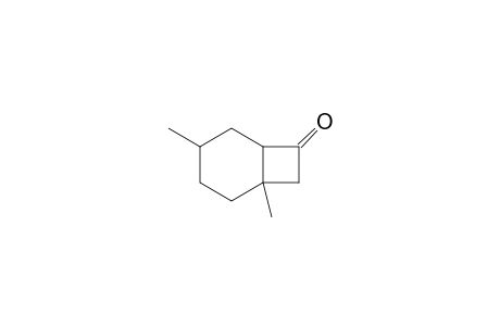 1,4-Dimethylbicyclo[4,2.0]octan-7-one
