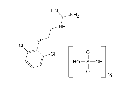 [2-(2,6-DICHLOROPHENOXY)ETHYL]GUANIDINE, HEMISULFATE