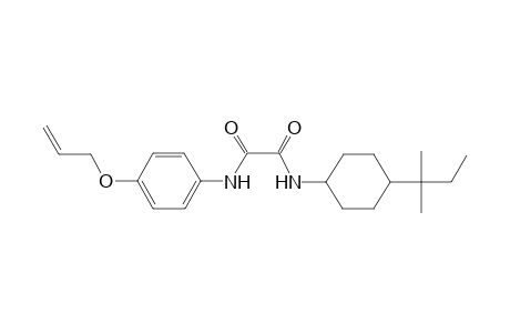 N'-(4-allyloxyphenyl)-N-(4-tert-amylcyclohexyl)oxamide