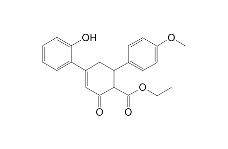Ethyl 2-hydroxy-4''-methoxy-5'-oxo-2',3',4',5'-tetrahydro-[1,1':3',1''-terphenyl]-4'-carboxylate