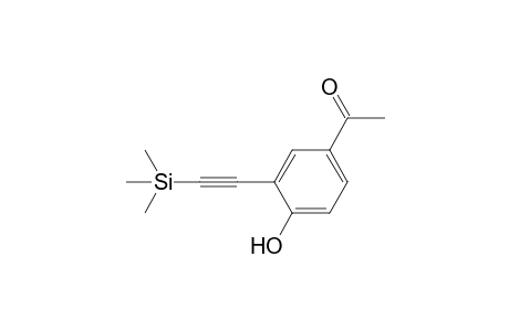 p-Acetyl-o-[(trimethylsilyl)ethynyl]phenol