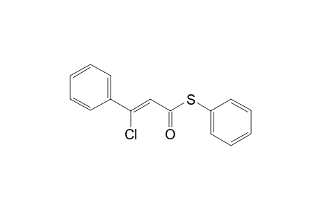 S-Phenyl (Z)-3-chloro-3-phenylprop-2-enethioates