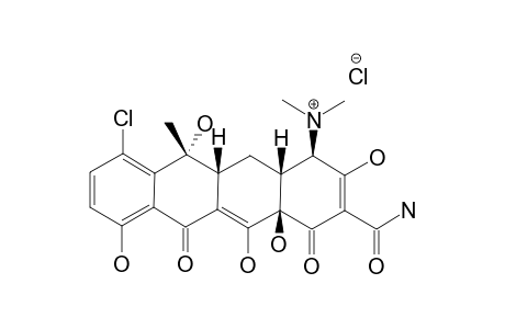 CHLOROTETRACYCLINE-HYDROCHLORIDE