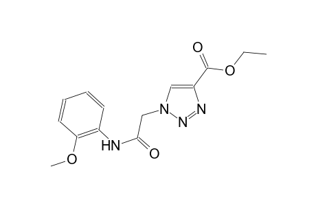 1H-1,2,3-triazole-4-carboxylic acid, 1-[2-[(2-methoxyphenyl)amino]-2-oxoethyl]-, ethyl ester
