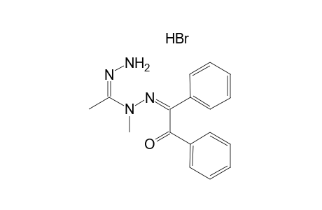 N(2)-[.alpha.-Benzoylbenzylidene]-N(1)-[(methylacetohydrazide)hydrazone-hydrobromide