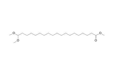 19,19-Dimethoxy-nonadecanoic acid methyl ester