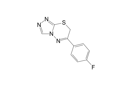 6-(4-Fluoro-phenyl)-7H-[1,2,4]triazolo[3,4-b][1,3,4]thiadiazine