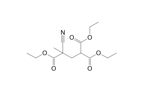 1-cyano-1-methylpropanetricarboxylic acid tris (ethyl ester)