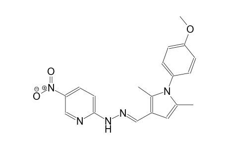 1-(4-methoxyphenyl)-2,5-dimethyl-1H-pyrrole-3-carbaldehyde (5-nitro-2-pyridinyl)hydrazone