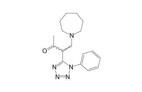 4-(Hexahydro-1H-azepin-1-yl)-3-(1-phenyl-1H-tetrazol-5-yl)-3-buten-2-one