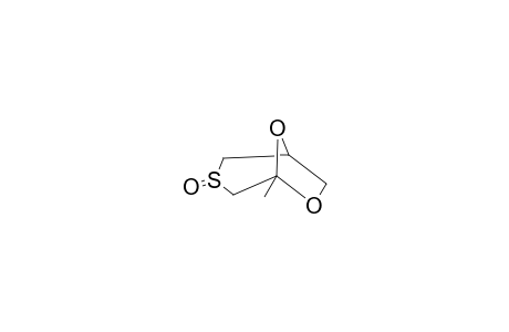 5-Methyl-6,8-dioxa-3-thiabicyclo(3,2,1)octane 3-oxide