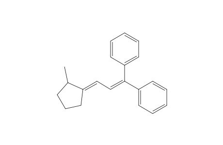 (E)-2-(3,3-Diphenylprop-2-enylidene)-1-methylcyclopentane