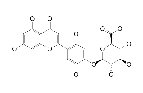 ISOETIN-4'-O-GLUCOPYRANOSIDE