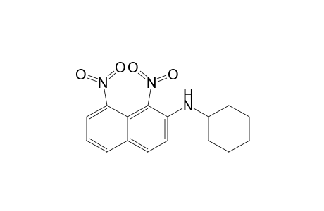 N-Cyclohexyl-1,8-dinitronaphthalen-2-amine