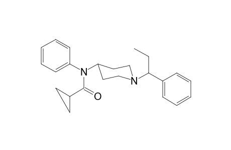 N-Phenyl-N-[1-(1-phenylpropan-1-yl)piperidin-4-yl]-cyclopropylcarboxamide