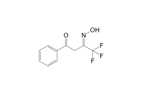 (3Z)-4,4,4-trifluoro-3-hydroximino-1-phenyl-butan-1-one