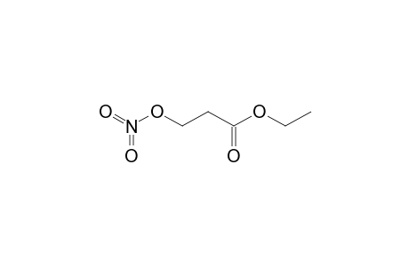 3-Nitrooxypropanoic acid ethyl ester
