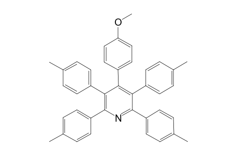 4-(4-Methoxyphenyl)-2,3,5,6-tetra-para-tolylpyridine