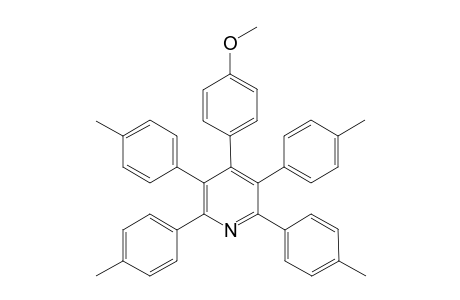 4-(4-Methoxyphenyl)-2,3,5,6-tetra-para-tolylpyridine