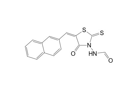 3-Formylamino-5-(2'-naphthylmethylene]-2-thioxothiazolidin-4-one