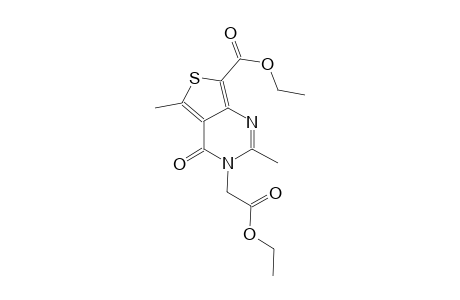 ethyl 3-(2-ethoxy-2-oxoethyl)-2,5-dimethyl-4-oxo-3,4-dihydrothieno[3,4-d]pyrimidine-7-carboxylate