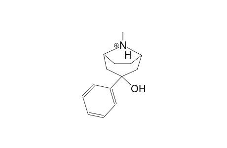 8-azoniabicyclo[3.2.1]octane, 3-hydroxy-8-methyl-3-phenyl-