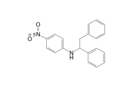 Benzeneethanamine, N-(4-nitrophenyl)-.alpha.-phenyl-