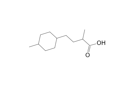 Cyclohexanebutanoic acid, .alpha.,4-dimethyl-