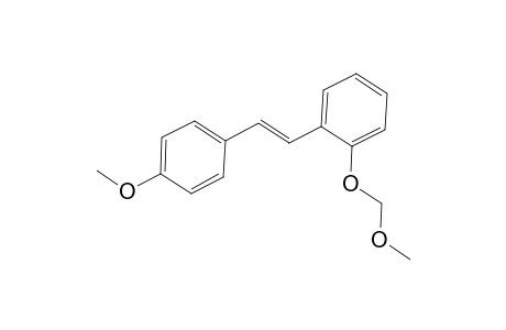 1-(Methoxymethoxy)-2-[(E)-2-(4-methoxyphenyl)ethenyl]benzene