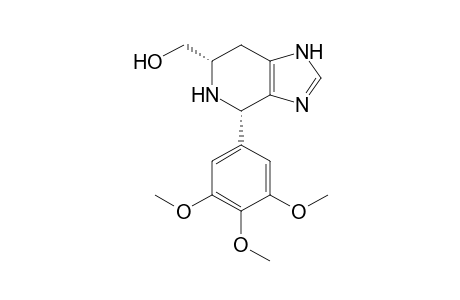 (4S,6S)-[4-(3',4',5'-Trimethoxyphenyl)-4,5,6,7-tetrahydro-1H-imidazo[4,5-c]pyridin-6'-yl]-methanol