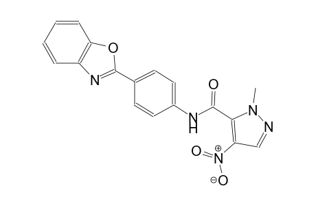 1H-pyrazole-5-carboxamide, N-[4-(2-benzoxazolyl)phenyl]-1-methyl-4-nitro-