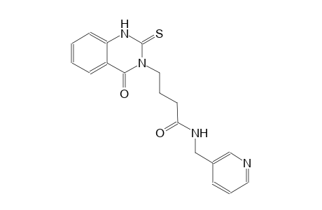3-quinazolinebutanamide, 1,2,3,4-tetrahydro-4-oxo-N-(3-pyridinylmethyl)-2-thioxo-