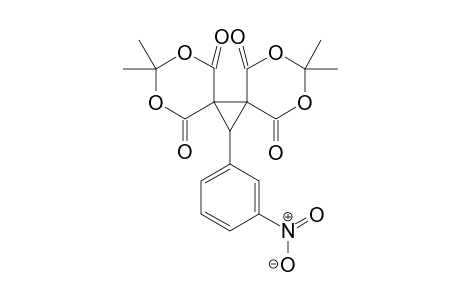 3'-(3-Nitrophenyl)-dispiro[(2",2"-dimethyl-1",3"-dioxan)-5,1'-cyclopropane-2',5''-(2,2-dimethyl-1,3-dioxan)]-4,4'',6,6''-tetrone